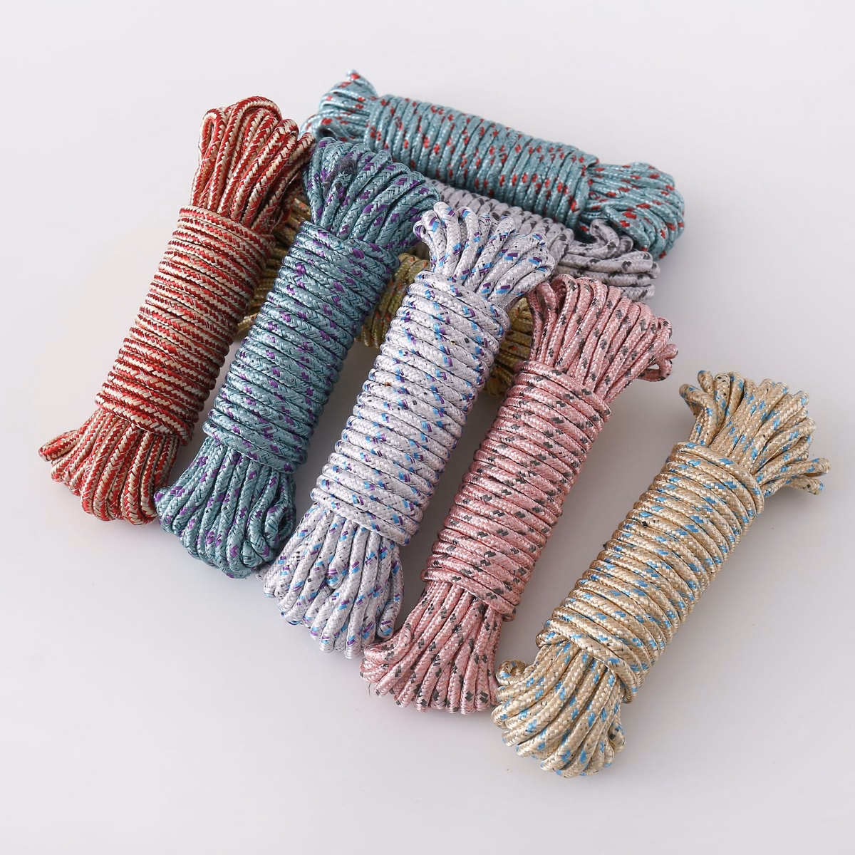 Cuộn Dây Phơi 10M Chống Trượt, Dây Dù Paracord Đa Năng Cực Bền Chắc, Chống Gió Hiệu Quả Phơi Đồ, Cắm Trại,.. Tiện Ích - Dmastore - Ảnh 10