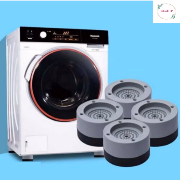 Bộ 04 Chân Đế Cao Su Chống Rung Máy Giặt Ctb48 - Bechip - Ảnh 2