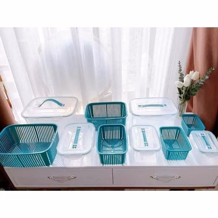 Set 5 Bộ Đựng Thực Phẩm Đa Năng 2 Lớp Ca0 Cấp Ctb49 - Bechip - Ảnh 6