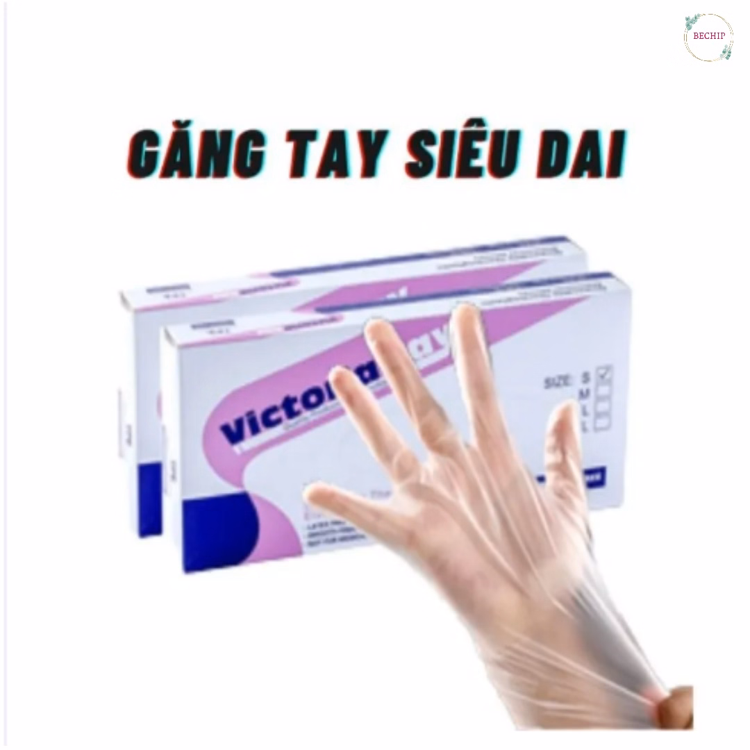 Hộp 100 Cái Găng Tay Victoria Siêu Dai Tiện Lợi Ctb52 - Bechip - Ảnh 3