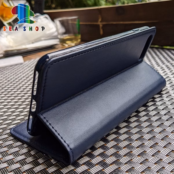 Bao Da Samsung M02 Và M02S Dạng Ví, Có Ngăn Cài Thẻ, Tiền, Thiết Kế Nắp Gập 2 Mặt - Sea Shop - Ảnh 7