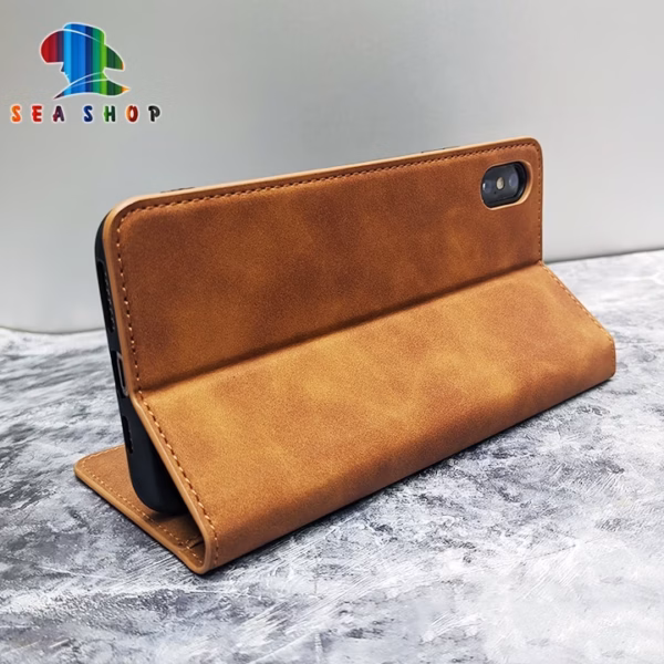 Bao Da Iphone 11, 11 Pro Max , Chính Hãng Nouku Thiết Kế Dạng Ví Sang Trọng, Có Ngăn Cài Thẻ - Sea Shop - Ảnh 5