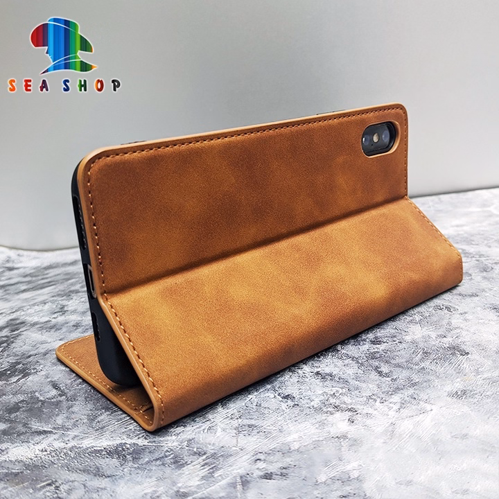 Bao Da Iphone 11, 11 Pro Max , Chính Hãng Nouku Thiết Kế Dạng Ví Sang Trọng, Có Ngăn Cài Thẻ - Sea Shop - Ảnh 5