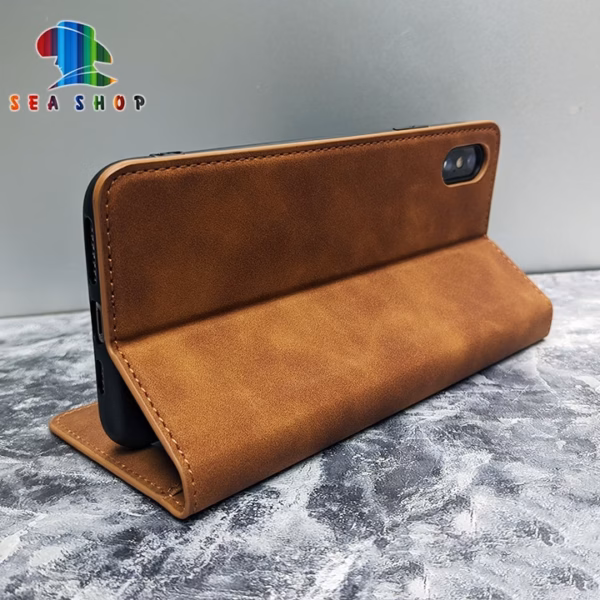 Bao Da Iphone 12 Mini, 12 Pro Max Chính Hãng Nouku Thiết Kế Dạng Ví Sang Trọng, Có Ngăn Cài Thẻ - Sea Shop - Ảnh 4