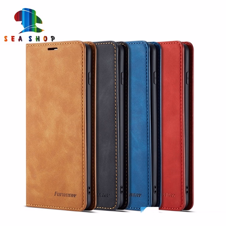 Bao Da Samsung S21 Ultra Sm-G998 Chính Hãng Nouku Thiết Kế Dạng Ví Sang Trọng, Có Ngăn Cài Thẻ - Sea Shop