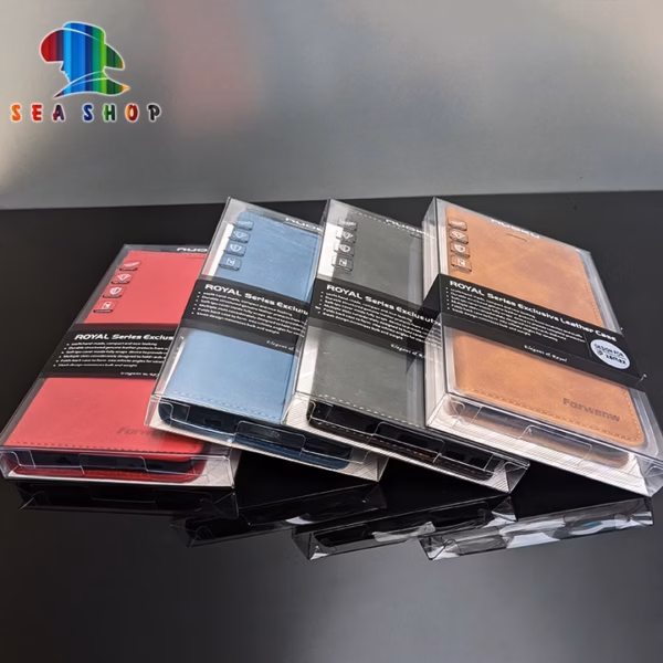 Bao Da Iphone 5 ,5S, Se Chính Hãng Nouku Thiết Kế Dạng Ví Sang Trọng, Có Ngăn Cài Thẻ - Sea Shop - Ảnh 2