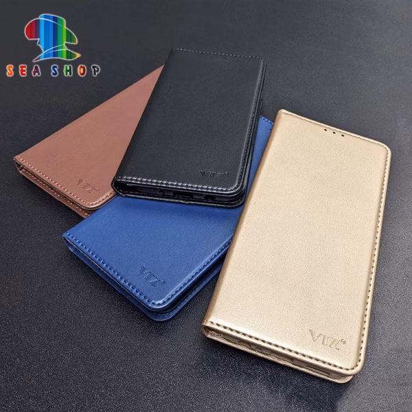 Bao Da Samsung Galaxy M11 Dạng Ví - Sea Shop