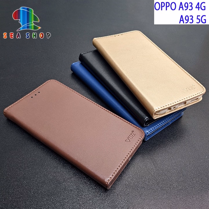 Bao Da Oppo A93 Dạng Ví - Sea Shop