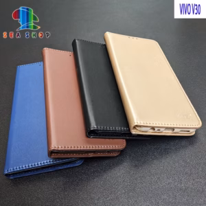 Bao Da Vivo Y30 Dạng Ví - Sea Shop