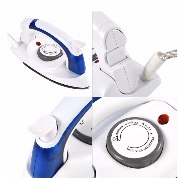 Bàn Là Hơi Nước Mini Cầm Tay, Gấp Gọn Tiện Dụng Ctb65 - Bechip - Ảnh 8