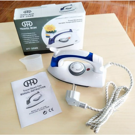 Bàn Là Hơi Nước Mini Cầm Tay, Gấp Gọn Tiện Dụng Ctb65 - Bechip - Ảnh 12
