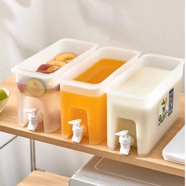 Bình Đựng Nước Bằng Nhựa 3.5L Có Vòi Siêu Tiện Lợi Ctb69 - Bechip - Ảnh 2