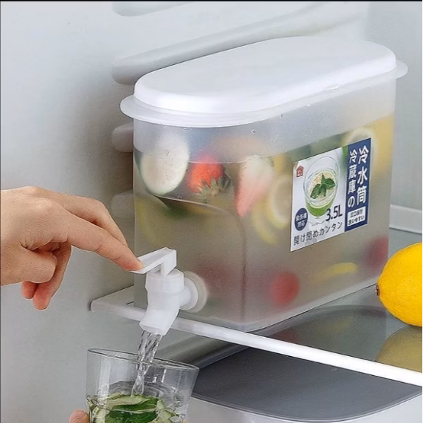Bình Đựng Nước Bằng Nhựa 3.5L Có Vòi Siêu Tiện Lợi Ctb69 - Bechip - Ảnh 7