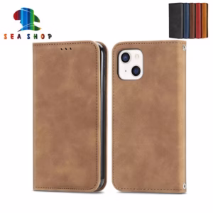 Bao Da Iphone14 Plus, 14 Pro Max, Chính Hãng Nouku Thiết Kế Dạng Ví Sang Trọng, Có Ngăn Cài Thẻ - Sea Shop