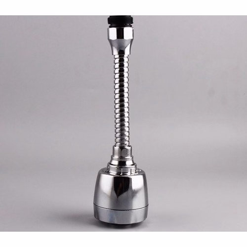 Đầu Vòi Xoay 360 Inox Có 2 Chế Độ Bật Nước - Su - Ảnh 2