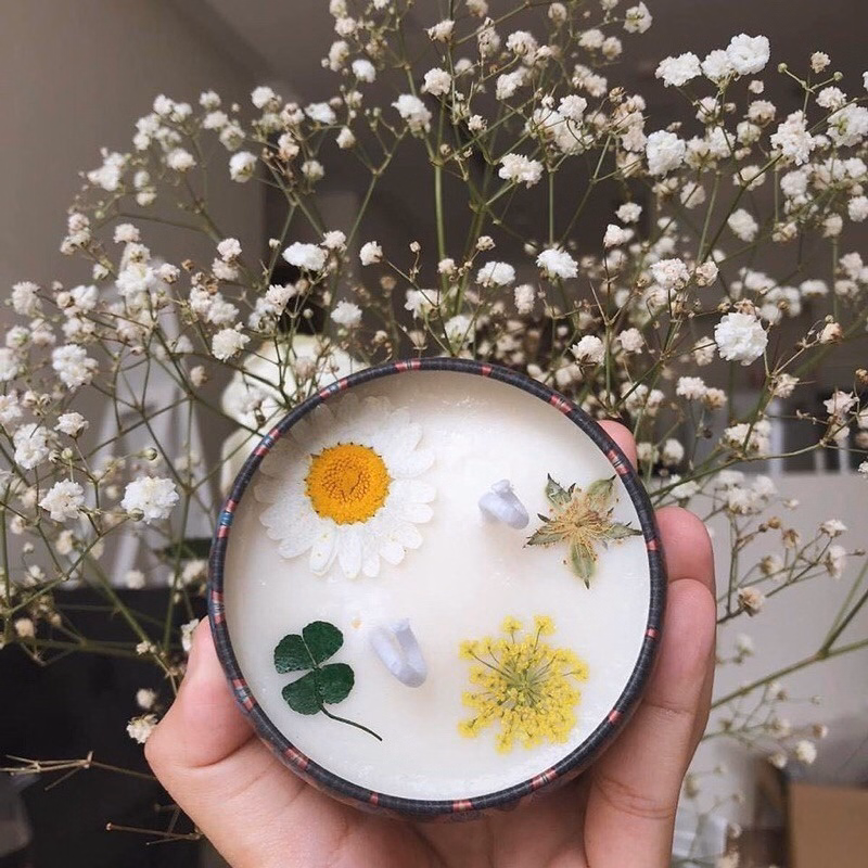 Sáp Nến Thơm Tinh Dầu Thiên Nhiên Phong Cách Bắc Âu - Su - Ảnh 9