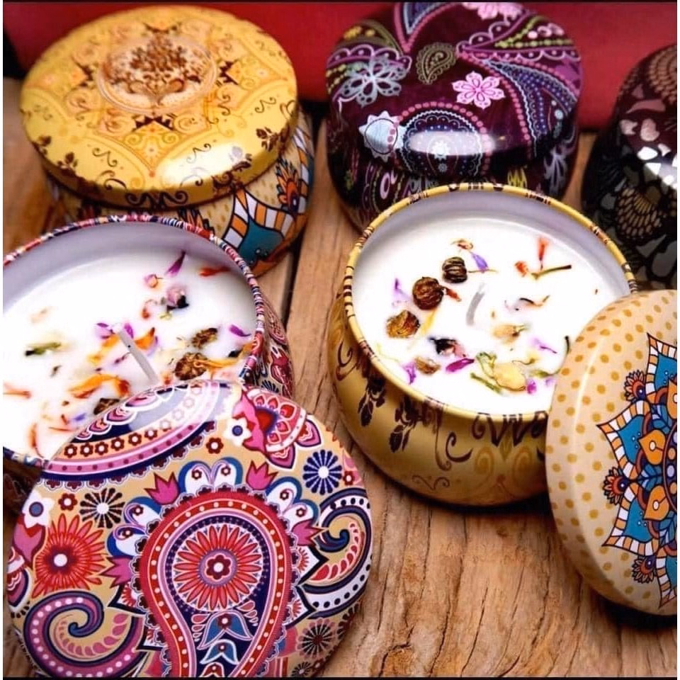 Sáp Nến Thơm Tinh Dầu Thiên Nhiên Phong Cách Bắc Âu - Su - Ảnh 8