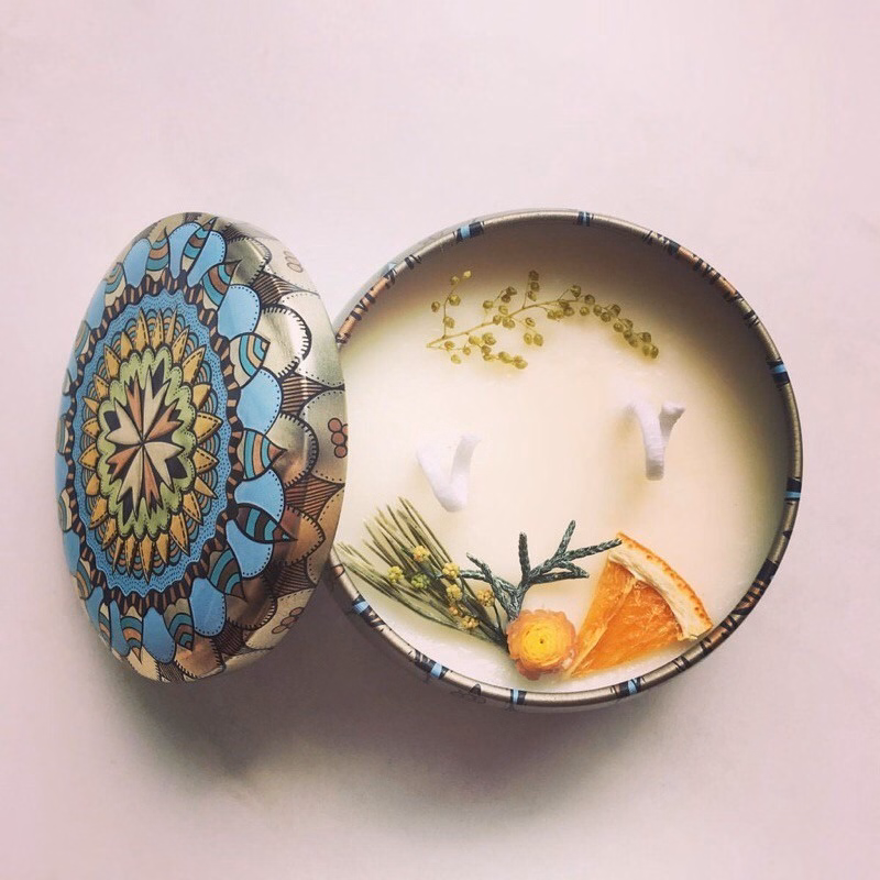 Sáp Nến Thơm Tinh Dầu Thiên Nhiên Phong Cách Bắc Âu - Su - Ảnh 5