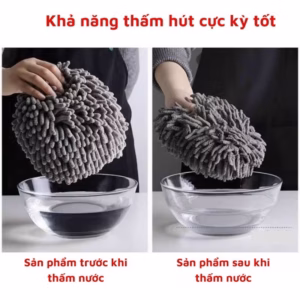 Khăn Lau Tay San Hô Siêu Thấm Nước Tiện Dụng - Su