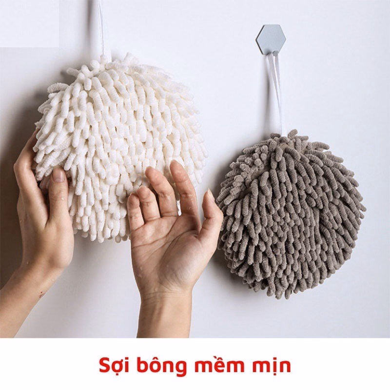 Khăn Lau Tay San Hô Siêu Thấm Nước Tiện Dụng - Su - Ảnh 9