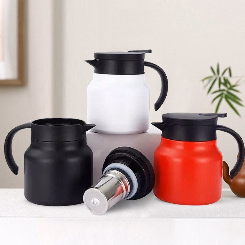 Ấm Giữ Nhiệt, Bình Pha Trà Inox 304 Có Lõi Lọc 800Ml/1000Ml - Su - Ảnh 5