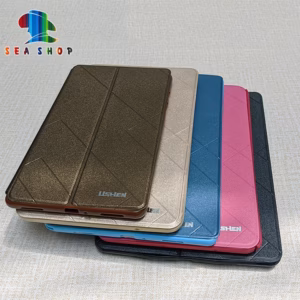 Bao Da Samsung Tab A10.1-T515 Chính Hãng Lishen Thiết Kế Dạng Ví Sang Trọng, Có Ngăn Cài Thẻ - Sea Shop