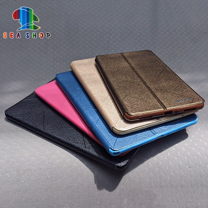 Bao Da Samsung Tab A8 T295 Chính Hãng Lishen Thiết Kế Dạng Ví Sang Trọng, Có Ngăn Cài Thẻ - Sea Shop - Ảnh 2