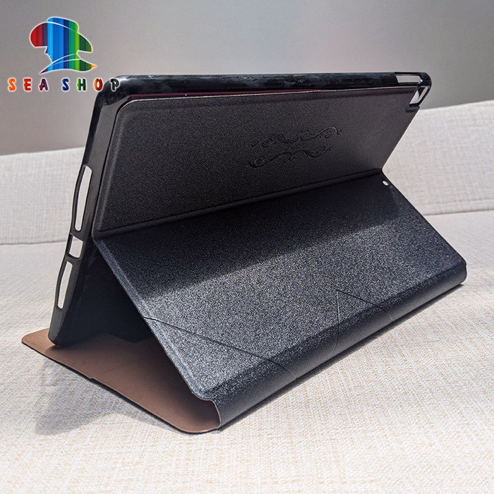 Bao Da Ipad 10.2 Inch Chính Hãng Lishen Thiết Kế Dạng Ví Sang Trọng, Có Ngăn Cài Thẻ - Sea Shop - Ảnh 5