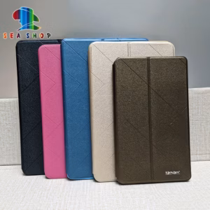 Bao Da Samsung Tab E T560 Chính Hãng Lishen Thiết Kế Dạng Ví Sang Trọng, Có Ngăn Cài Thẻ - Sea Shop