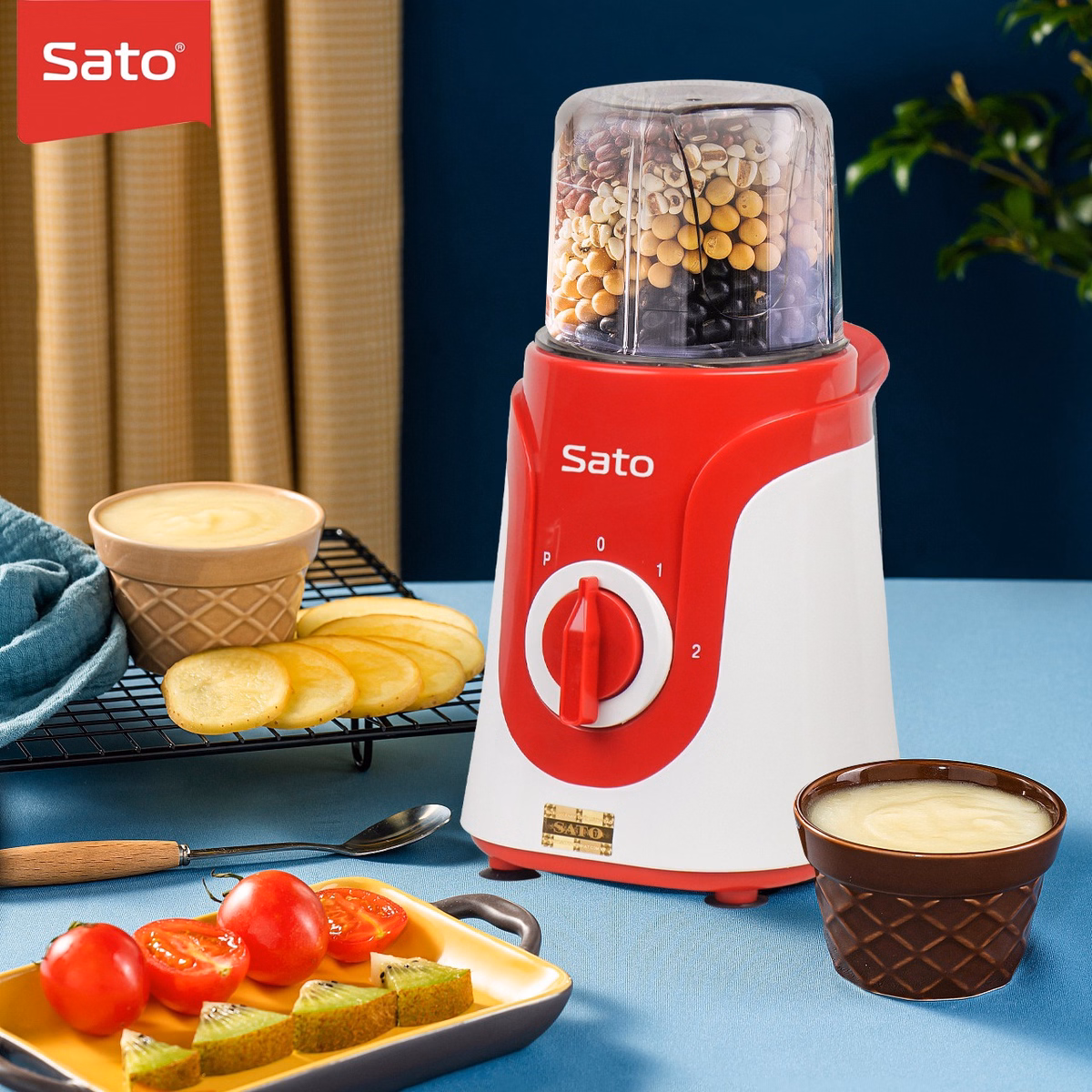 Máy Xay Sinh Tố Đa Năng Sato Mx7306A - Sato - Ảnh 3