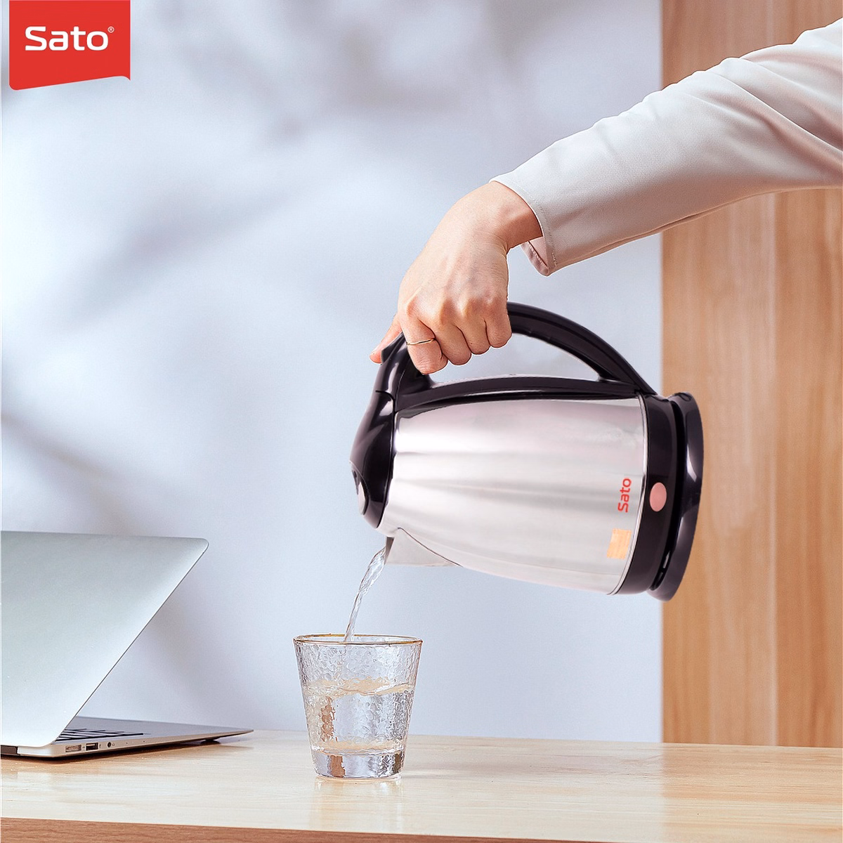 Ấm Siêu Tốc 17St48 1.8L - Sato - Ảnh 5