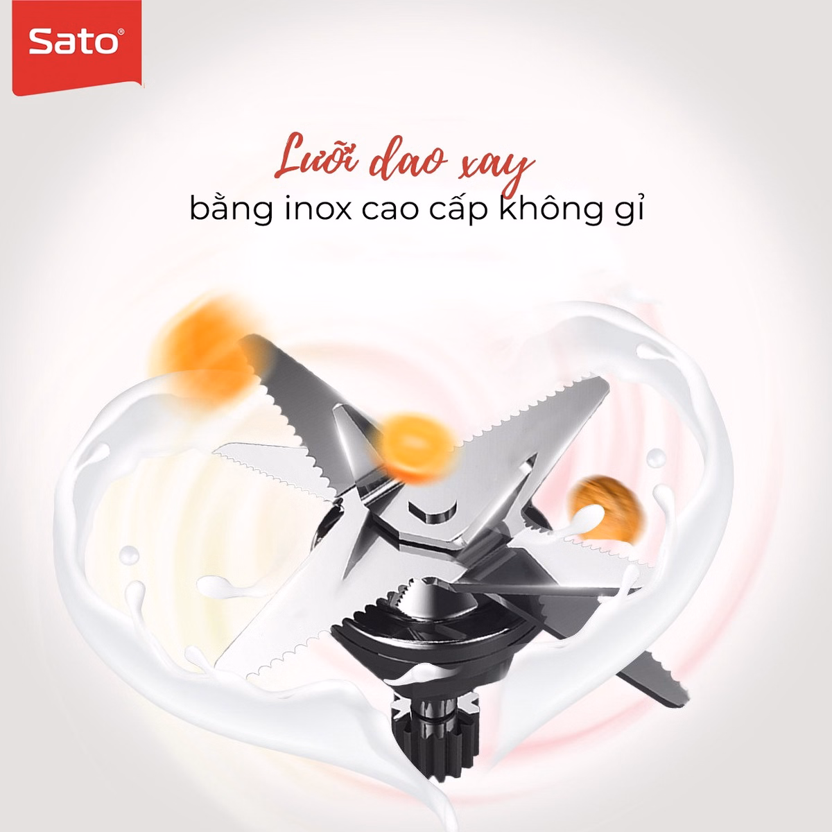 Máy Xay Sinh Tố Đa Năng Sato Mx4306B - Sato - Ảnh 2