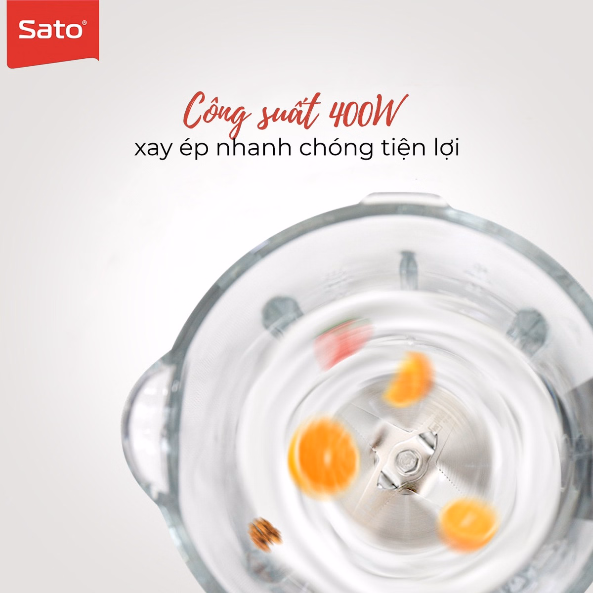 Máy Xay Sinh Tố Đa Năng Sato Mx4306B - Sato - Ảnh 3