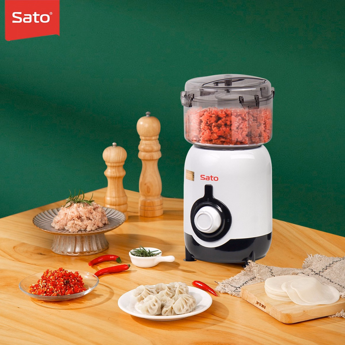 Máy Xay Sinh Tố Đa Năng Sato Mx8803A - Sato - Ảnh 7