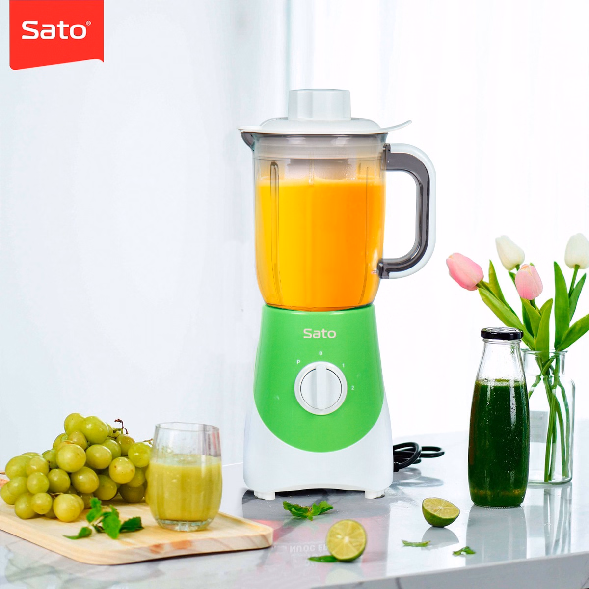Máy Xay Sinh Tố Đa Năng Sato Mx1101 - Sato - Ảnh 3