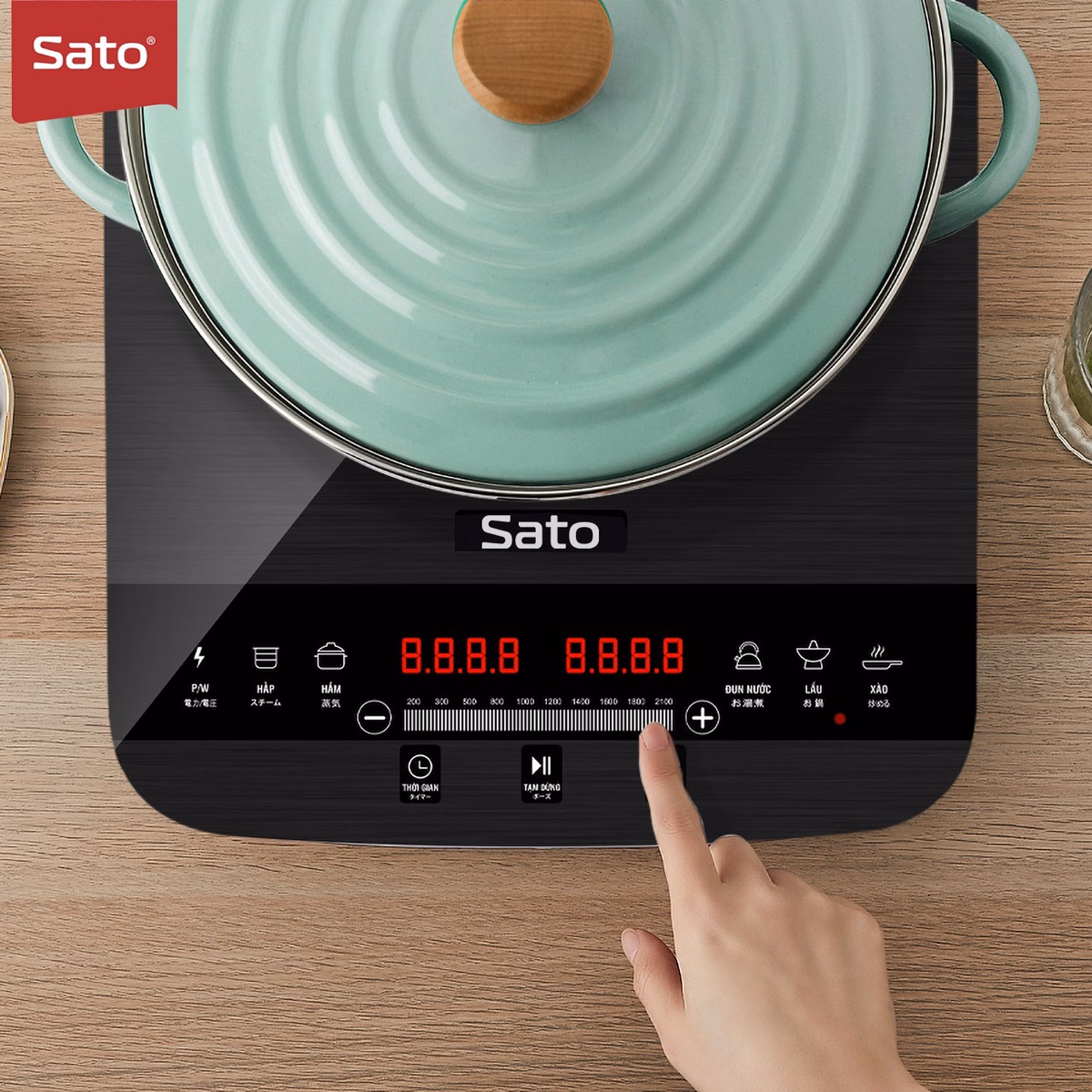 Bếp Từ Đơn Bt042 - Sato - Ảnh 3