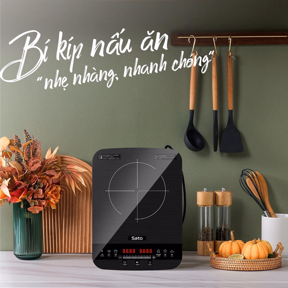 Bếp Từ Đơn Bt042 - Sato - Ảnh 5