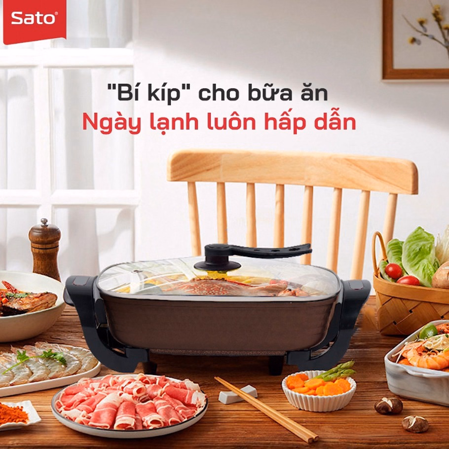 Nồi Lẩu Điện Sato 50Nl51 - Ảnh 5
