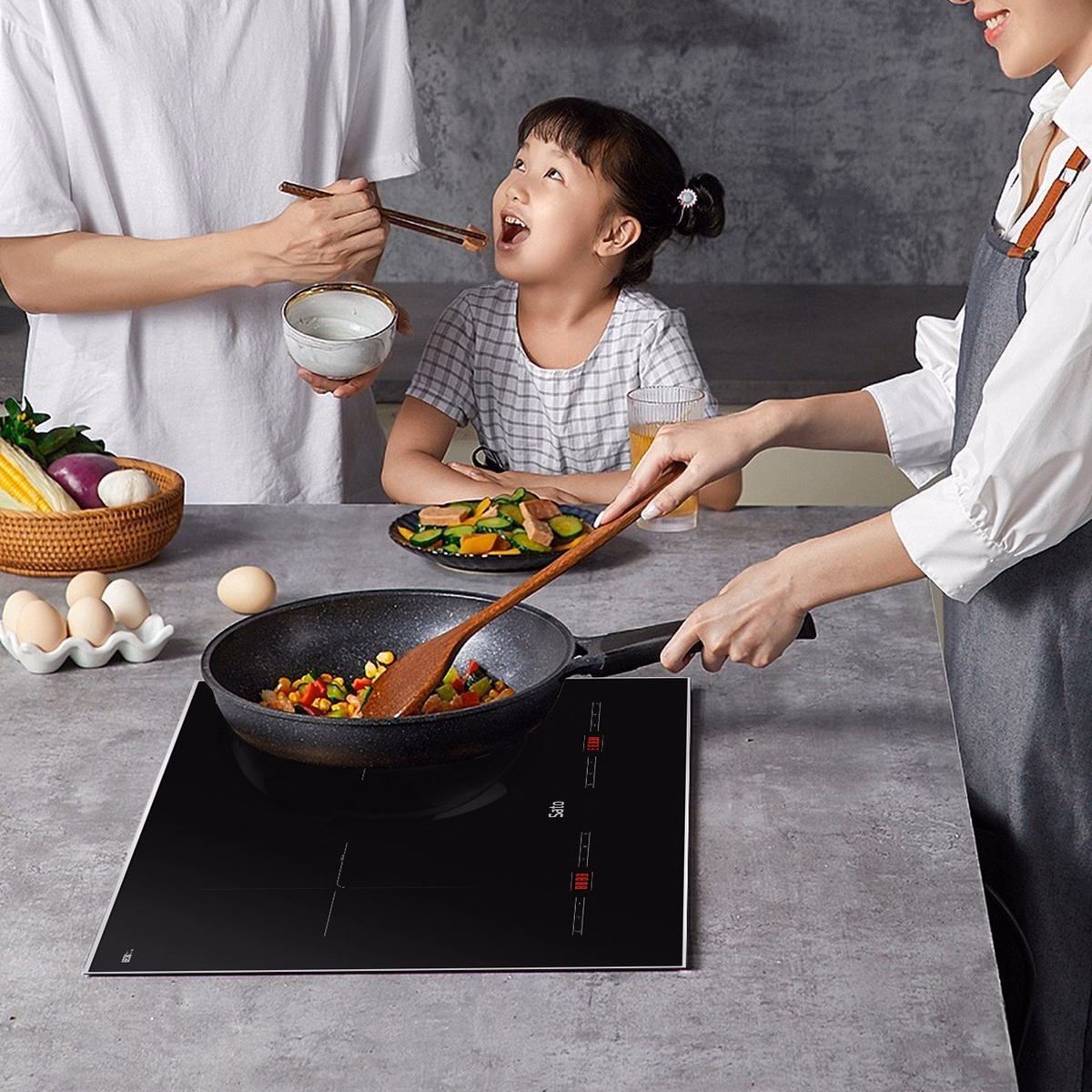 Bếp Điện Từ Thông Minh Sih265 N1.3 (B) - Sato - Ảnh 6