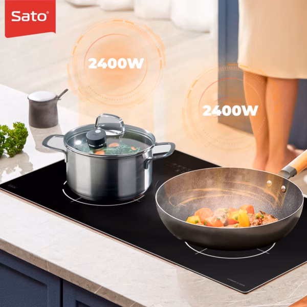 Bếp Điện Từ Thông Minh Ih686Plus (A), Mặt Kính Schoot - Sato - Ảnh 3