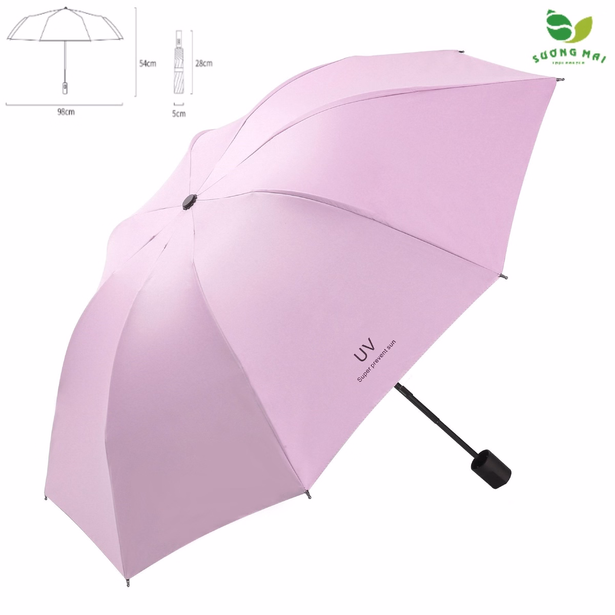 Ô Chống Tia Uv 4 Lớp - Sương Mai - Ảnh 11