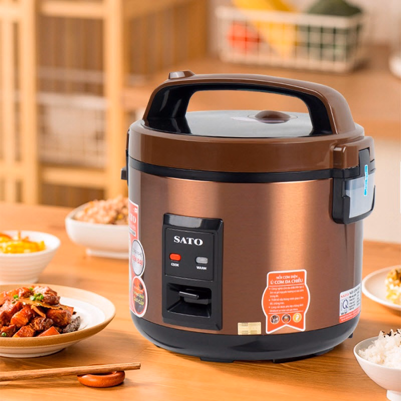 Nồi Cơm Điện 18E035 1.8L - Sato - Ảnh 3