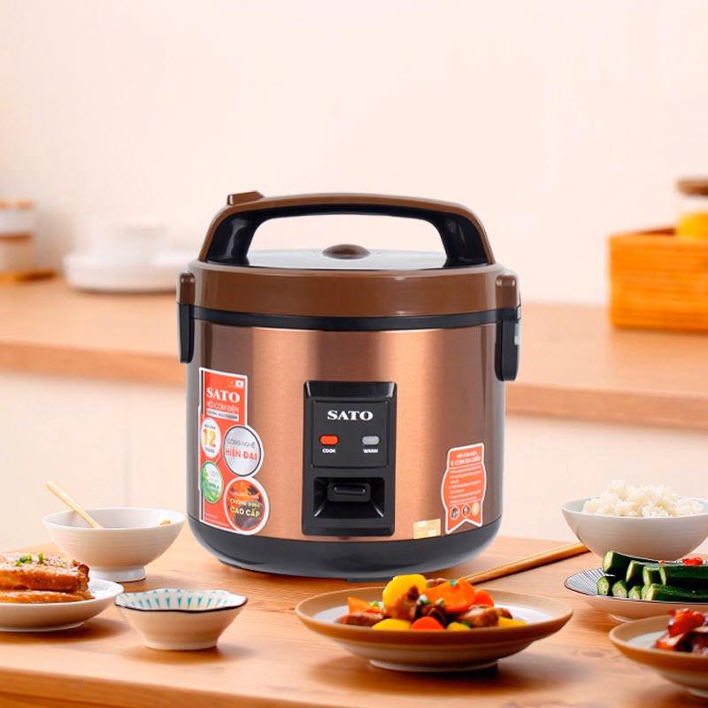 Nồi Cơm Điện 18E035 1.8L - Sato - Ảnh 5