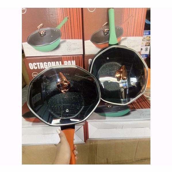 Chảo Lòng Sâu Chống Dính 8 Cạnh Vuông 33Cm - Ảnh 7