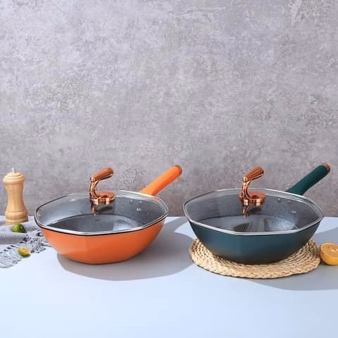 Chảo Lòng Sâu Chống Dính 8 Cạnh Vuông 33Cm - Ảnh 8