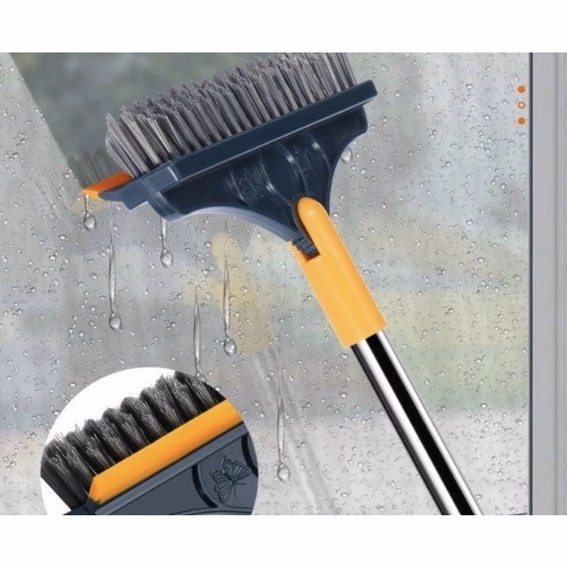 Cây Chà Sàn Nhà Tắm Thông Minh , Đầu Chổi Xoay 120 Độ - Su - Ảnh 5