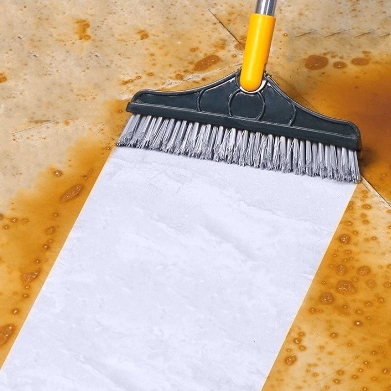 Cây Chà Sàn Nhà Tắm Thông Minh , Đầu Chổi Xoay 120 Độ - Su - Ảnh 7