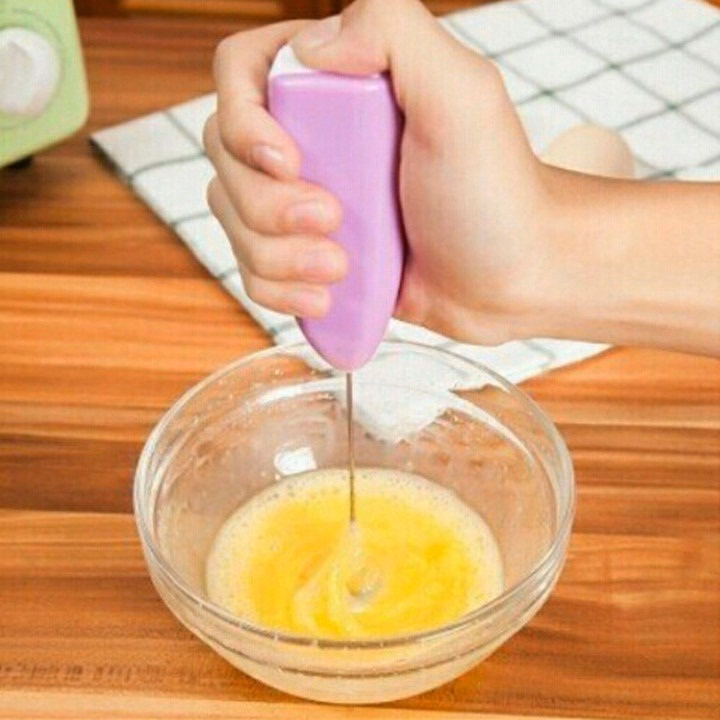 Cây Đánh Trứng, Cafe Cầm Tay Xài Pin - Su - Ảnh 6