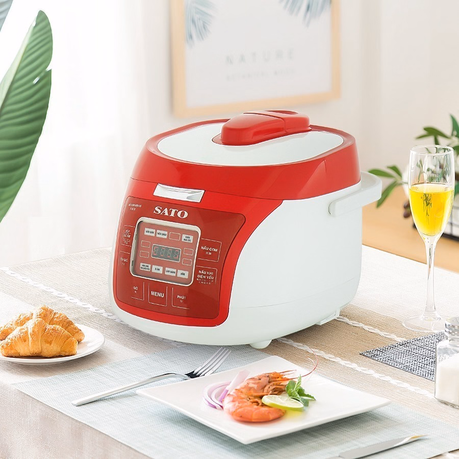 Nồi Cơm Điện Tử 18Dt017(T)/18Dt017(D)/18Dt017(G) 1.8L - Sato - Ảnh 7