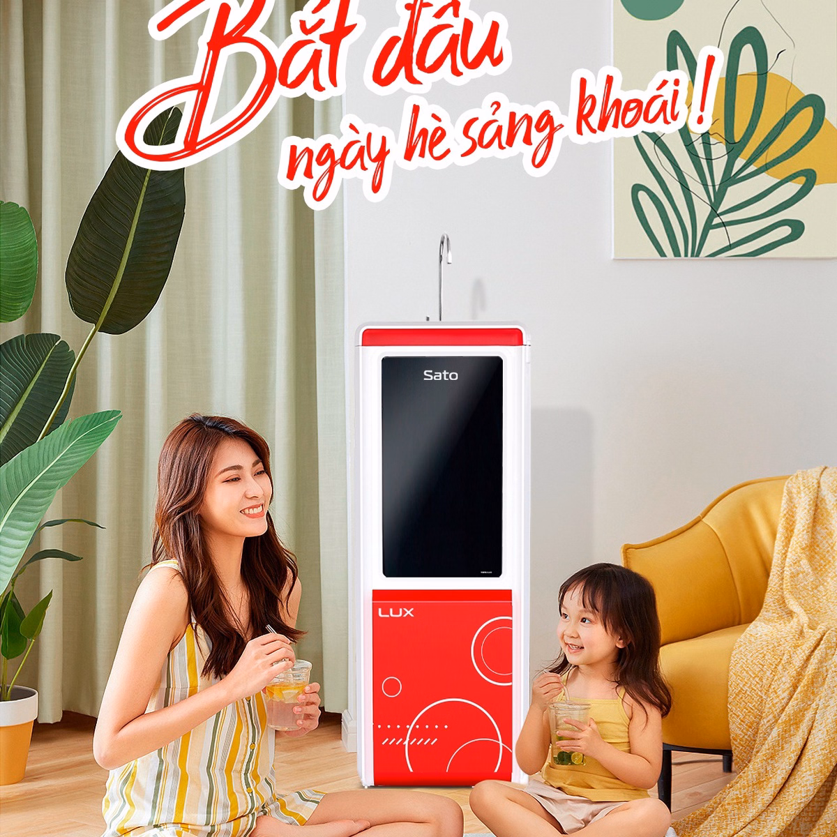 Máy Lọc Nước Lux Lux6389H 9 Cấp Lọc - Sato - Ảnh 5